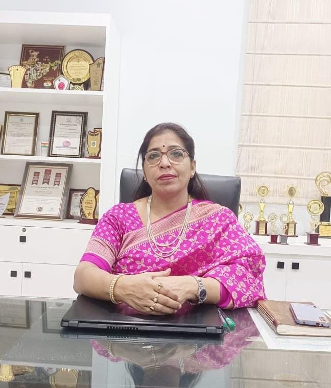 Vinita Dhankar NHS Principal Mam